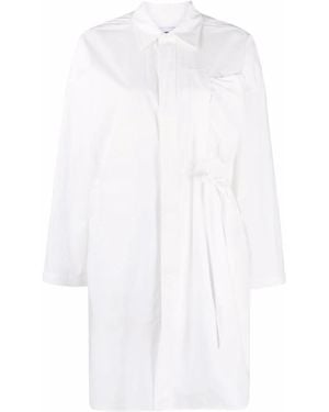 Ambush White Poplin Shirt Dress