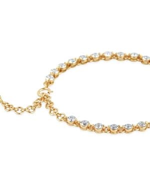 Dinny Hall Shuga Diamond Tennis Bracelet - Metallic