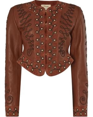 Temperley London Giacca Pablo - Marrone
