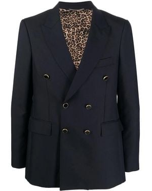 PT Torino Double-Breasted Blazer - Blue