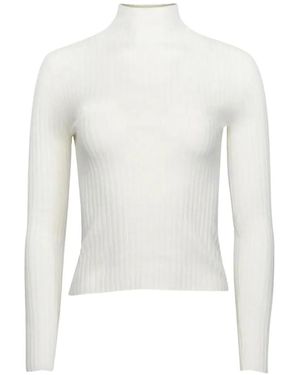 arch4 Jersey Ariana Con Cuello Falso - Blanco