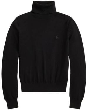 Polo Ralph Lauren Wool Rollneck Jumper - Black