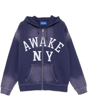 AWAKE NY Collegiate Arch Hoodie - Blue
