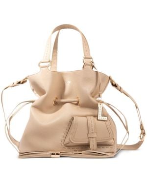 Lancel Medium Premier Flirt De Bucket Bag - Natural