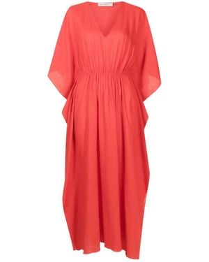 Lenny Niemeyer シャーリング カフタン - レッド