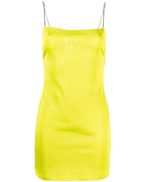GAUGE81 Hira Metallic Straps Minidress - Yellow