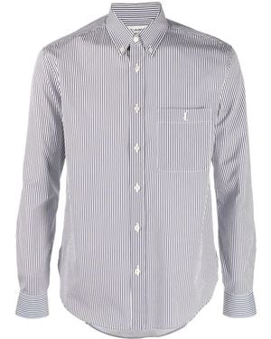 Saint Laurent Striped Shirt - Blue