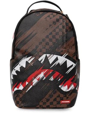 Sprayground Sac À Dos Imprimé À Carreaux - Black