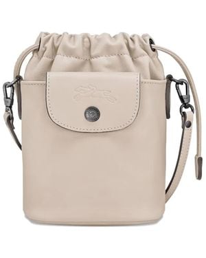 Longchamp Borsa A Secchiello Le Pliage Xtra Mini - Neutro