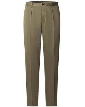 Hackett Pressed-Crease Pants - Green