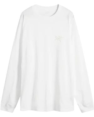 Arc'teryx T-Shirt Kragg Sl À Manches Longues - Blanc
