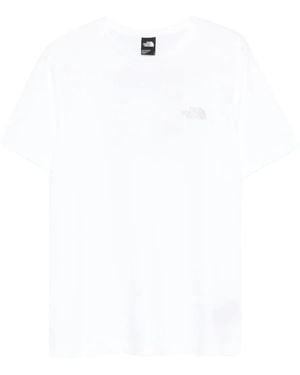 The North Face ロゴ Tシャツ - ホワイト