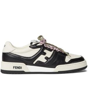 Fendi Match Low-Top Sneakers - Multicolour