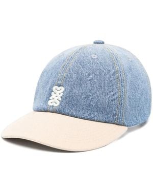 Sandro Denim Cap - Blue