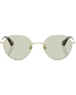 Burberry Round-Frame Sunglasses - White