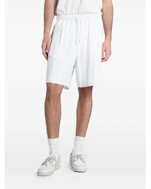 Low Brand Tokyo Drawstring-Waistband Shorts - White