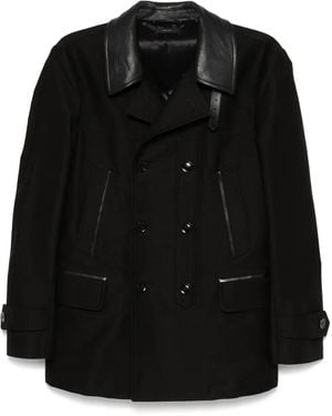 Tom Ford Cabanjacke mit Kontrastkragen - Schwarz