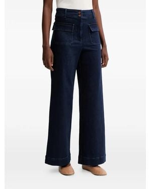 Sessun High-waisted jeans - Azul