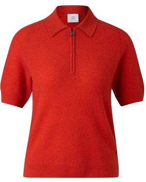 Bogner Shari Poloshirt Mit Reißverschluss - Rot