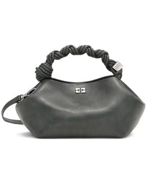 Ganni Small Bou Tote Bag - Black