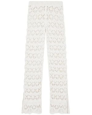 Alanui Lagoon Romance Pants - White