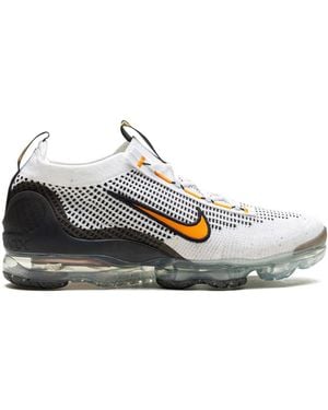 Nike Zapatillas Air VaporMax 2021 Flyknit White Kumquat - Blanco