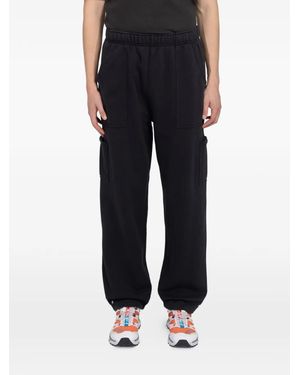 Stussy Utility Fleece Cargo Trousers - Black