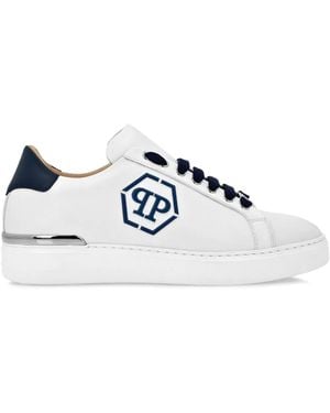 Philipp Plein Hexagon Lotop スニーカー - ホワイト