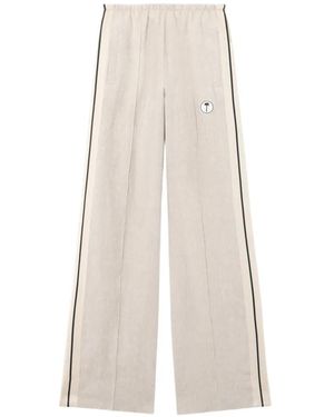 Palm Angels Tree-Logo Track Trousers - White