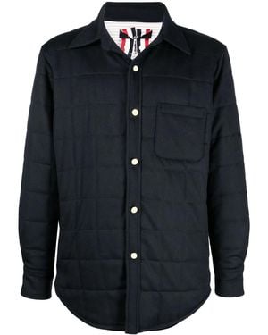 Thom Browne Lightweight Down Jacket - Blue