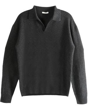 The Row Leach Polo Shirt - Grey