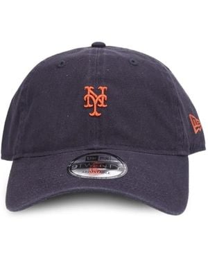 KTZ Mini Logo 9Twenty Logo-Embroidered Cap - Blue