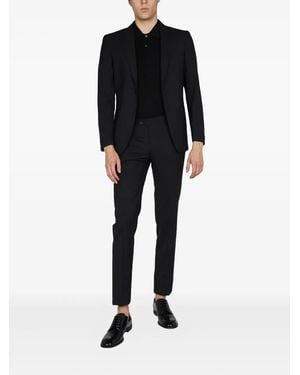 Tonello Single-Breated Suit - Black