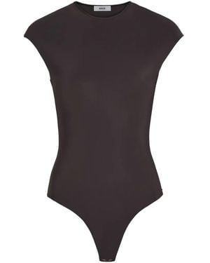 Agolde Agata Sleeveless Bodysuit - Black