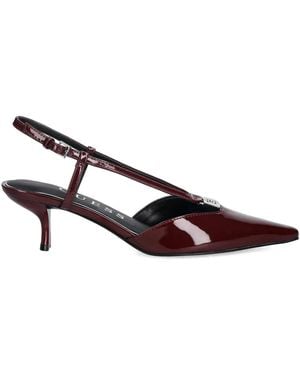 Guess Pointed-toe strap heeled pumps - Marrón