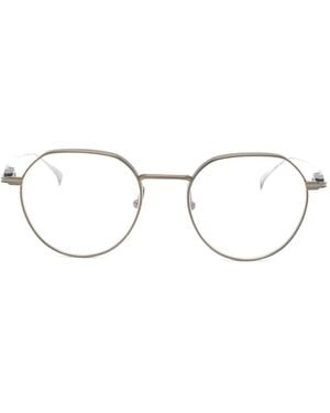 Dita Eyewear Round-Frame Glasses - Natural