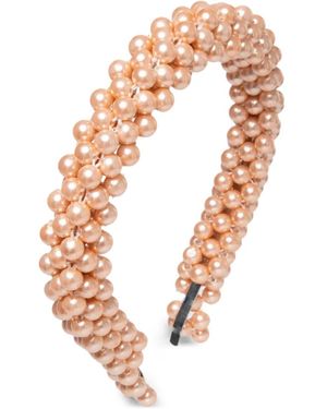 Shrimps Antonia Pearl-Beaded Headband - White