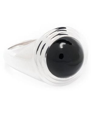 Missoma Sphere Ring - Schwarz