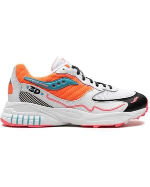 Saucony 3d Grid Hurricane "orange" スニーカー - ホワイト