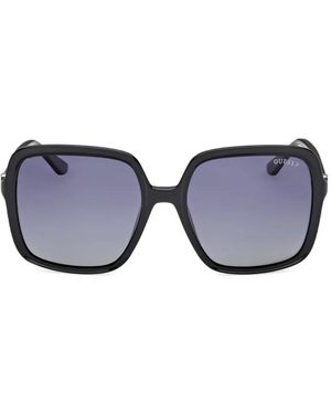 GUESS EYEWEAR Sonnenbrille Mit Eckigem Gestell - Blau