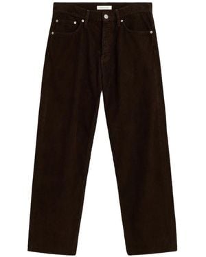 sunflower Loose Corduroy Pants - Black