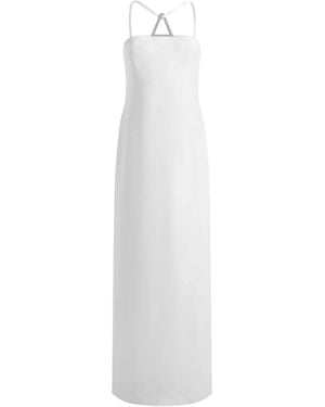 16Arlington Ilian Crêpe Gown - White