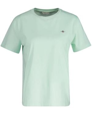 GANT Short-Sleeved T-Shirt - Green