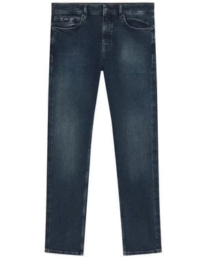 BOSS Logo-Patch Jeans - Blue