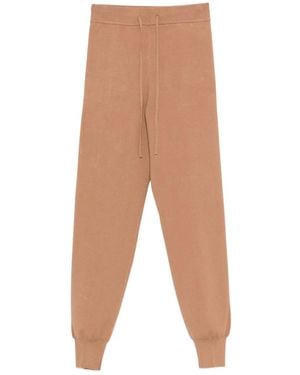 Twinset Drawstring-Cuffed Trousers - White