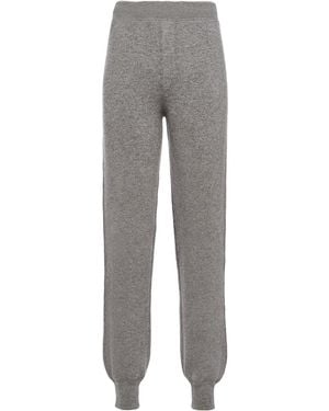 Prada Schmal Zulaufende Hose - Grau