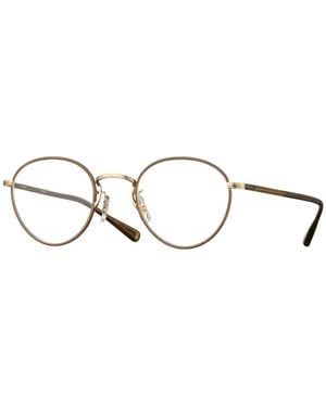 Eyevan 7285 Bril Met Rond Montuur - Wit