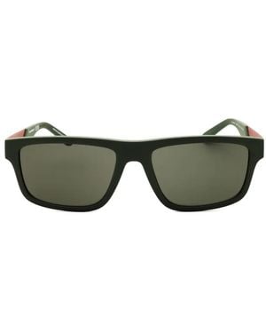 Emporio Armani Rectangle-Frame Sunglasses - Green