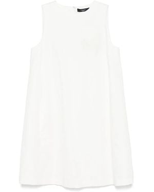 Weekend by Maxmara Cotton Mini Dress - White