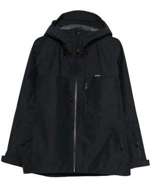 Prada Hooded zip-up jacket - Schwarz
